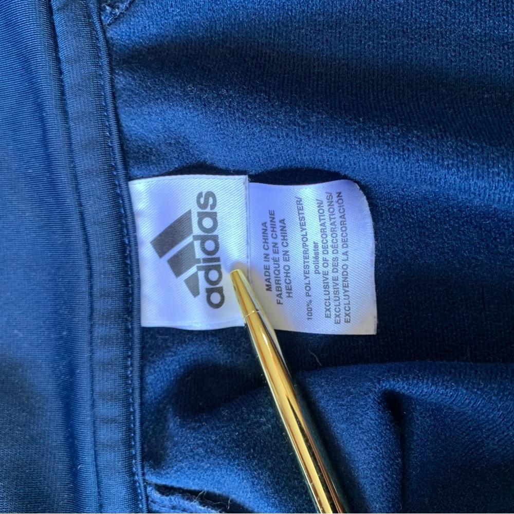 Adidas Navy Blue Track Jacket - Picture 6 of 6